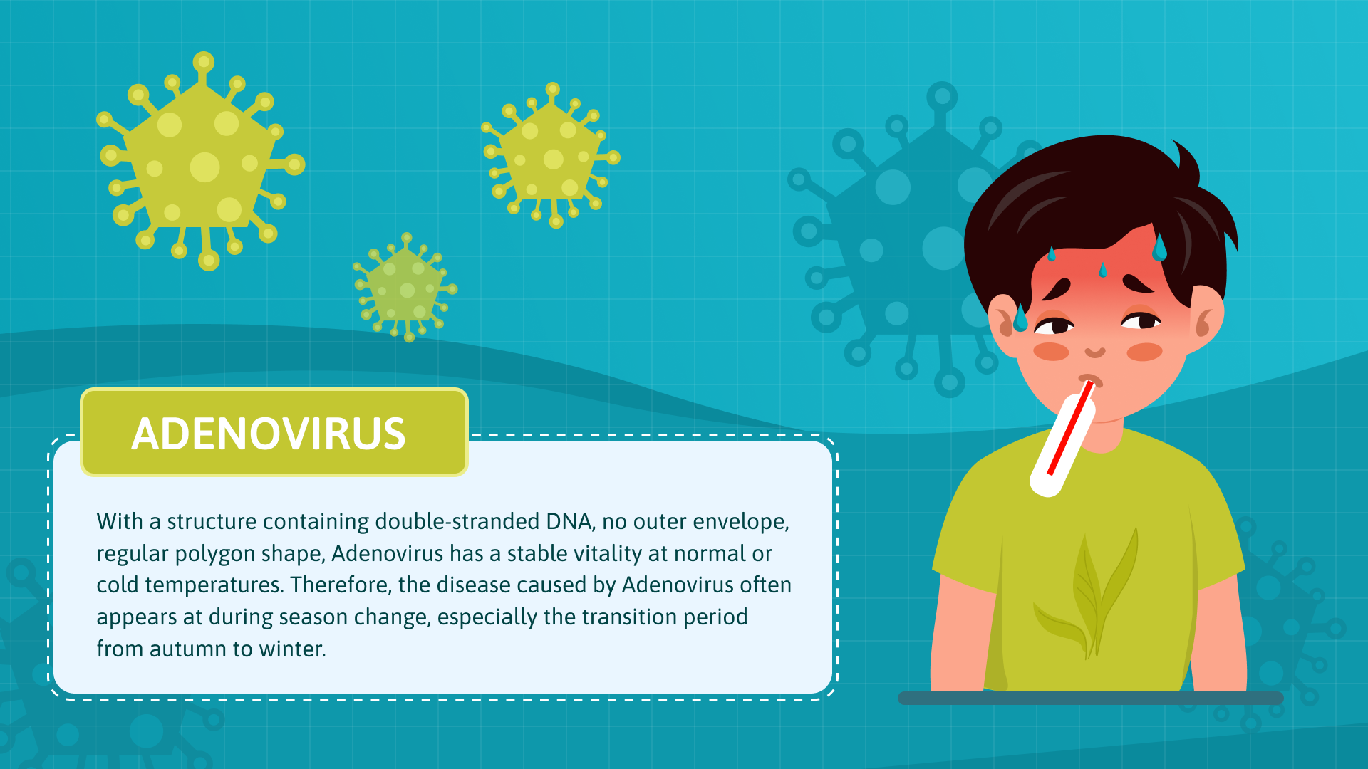 Triệu chứng của bệnh virus Adenovirus là gì?