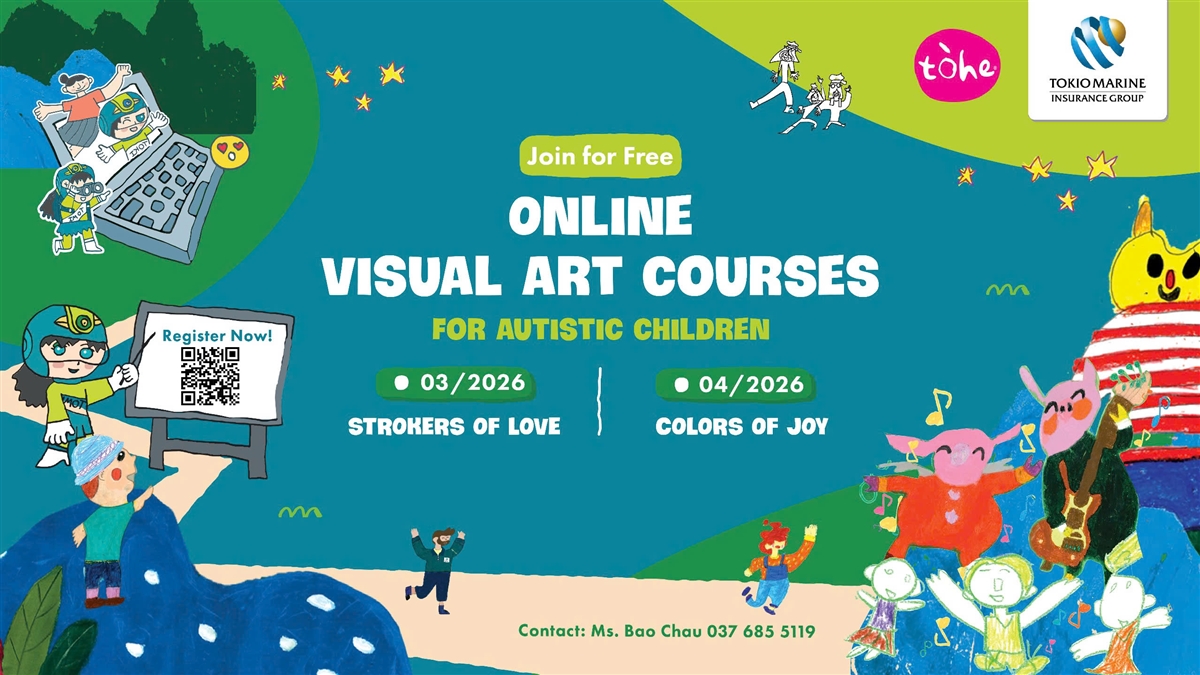 “STROKES OF LOVE – COLORS OF JOY” – TMIV’s Nationwide Online Art Program for Children with Special Needs