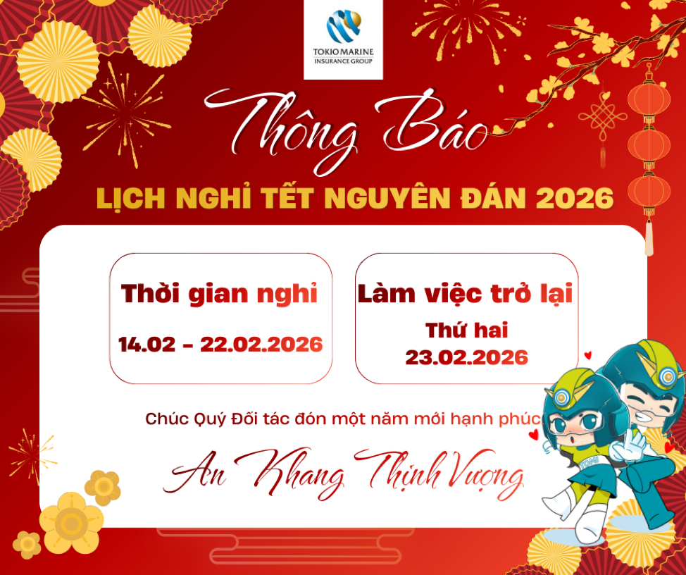 THÔNG BÁO LỊCH NGHỈ TẾT NGUYÊN ĐÁN 2026 – DỊCH VỤ BẢO LÃNH