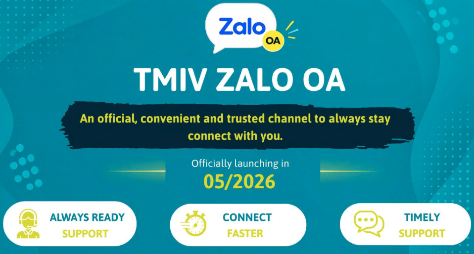 TMIV Announces Launch of Official Zalo Channel